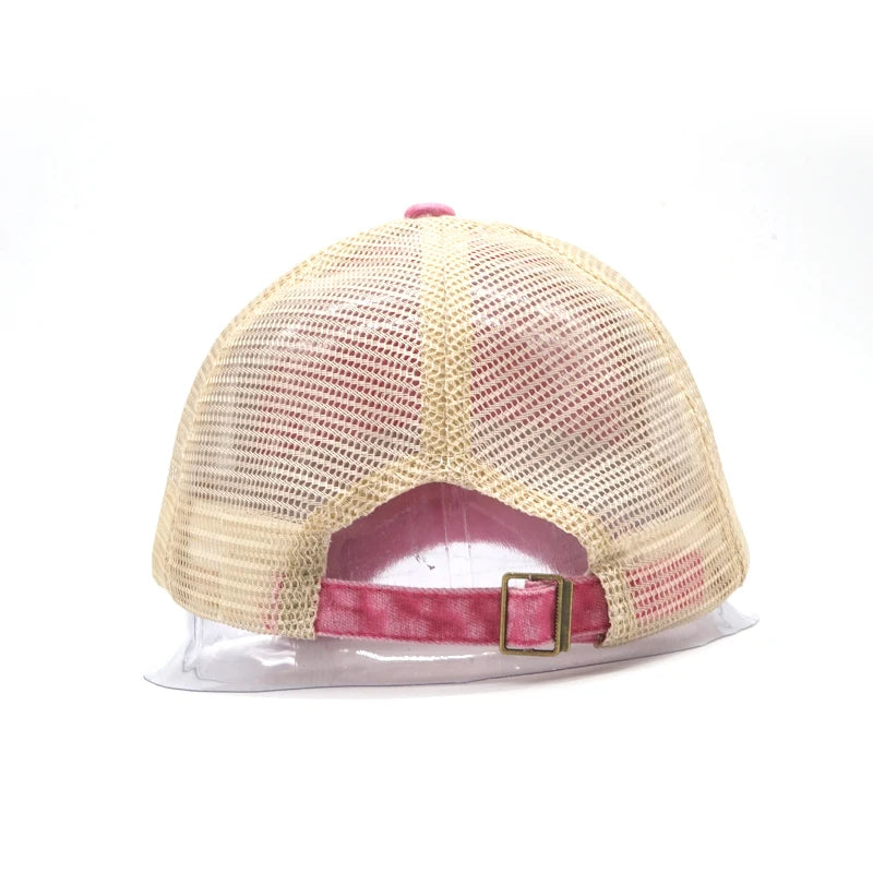 Summer Outdoor Baseball Cap Trucker Mesh Caps Men Dad Hat