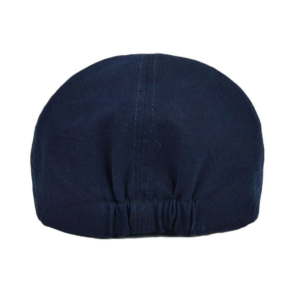 Cotton Newsboy Cap Men Women Ivy Flat Caps