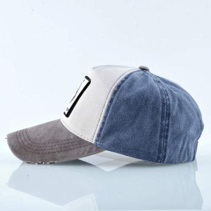 Unisex Baseball Cap Men Women Fashion Animals Embroidery