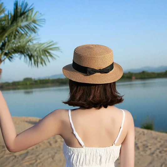 Panama Simple Summer Beach Hat Female Casual Lady Women