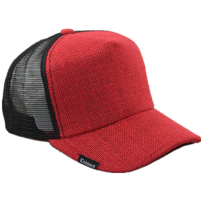 Summer Oversize Trucker Hats Large Sun Caps Men Women