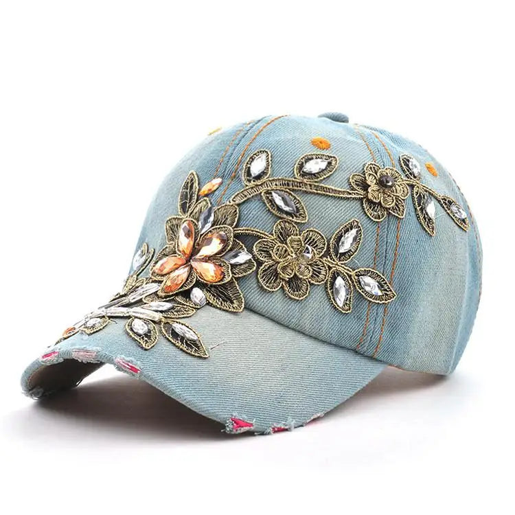 Women's Baseball Cap Diamond Painting Embroidery
