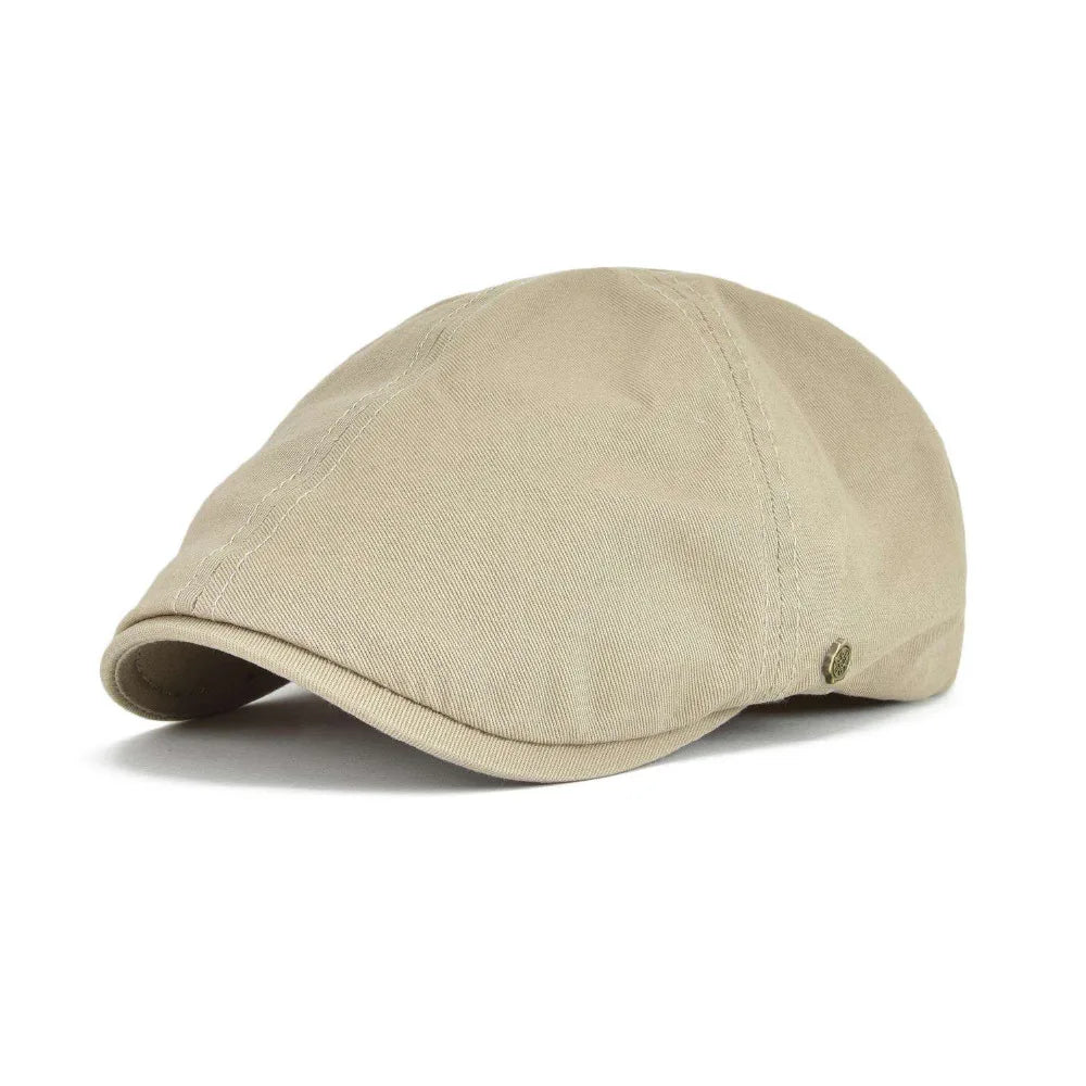 Cotton Ivy Flat Cap Berets Spring Summer Men Women Solid Casual Driver Retro