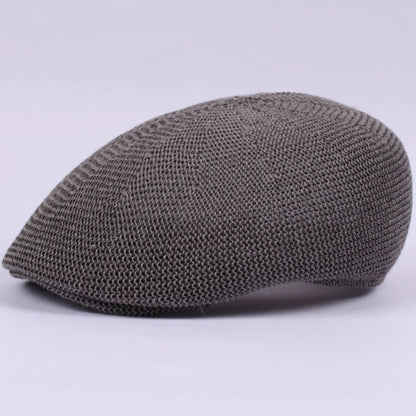 Summer Sun Caps Men Breathable Straw Hats