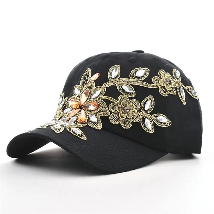 Women's Baseball Cap Diamond Painting Embroidery