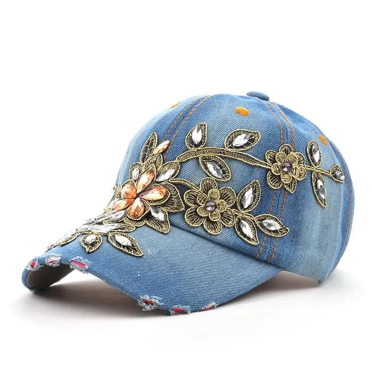 Women's Baseball Cap Diamond Painting Embroidery