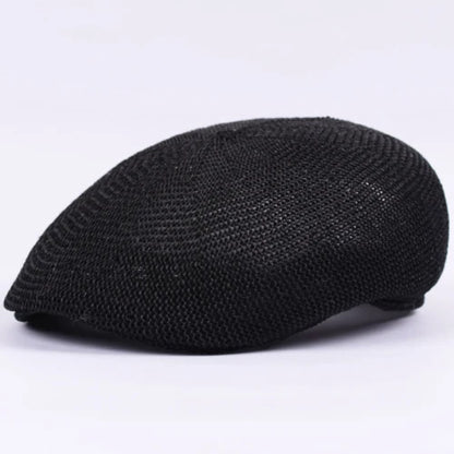 Summer Sun Caps Men Breathable Straw Hats