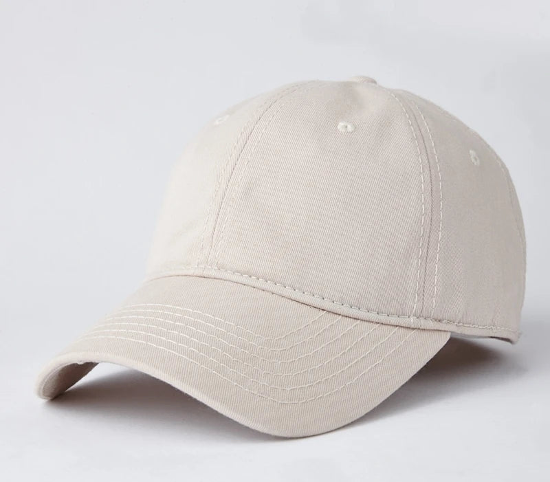 Wholesale Oversize Baseball Caps 100% Cotton Summer Sports Sun Hats
