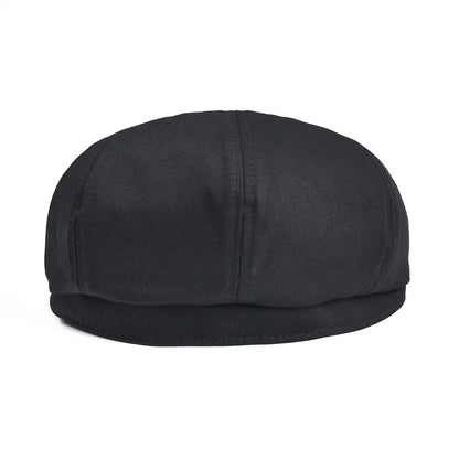 Twill Cotton Newsboy Cap Men Women Classic Retro Hat