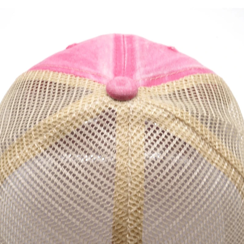 Summer Outdoor Baseball Cap Trucker Mesh Caps Men Dad Hat
