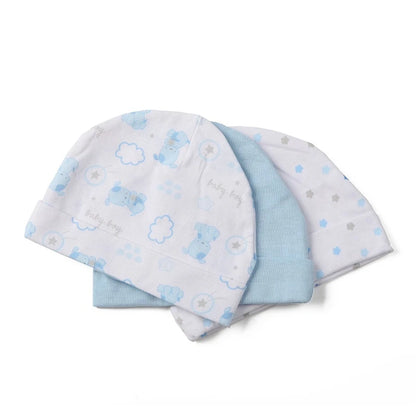 New Born Baby Boy Hats 3/5 Pieces Cotton Baby Girls Hats