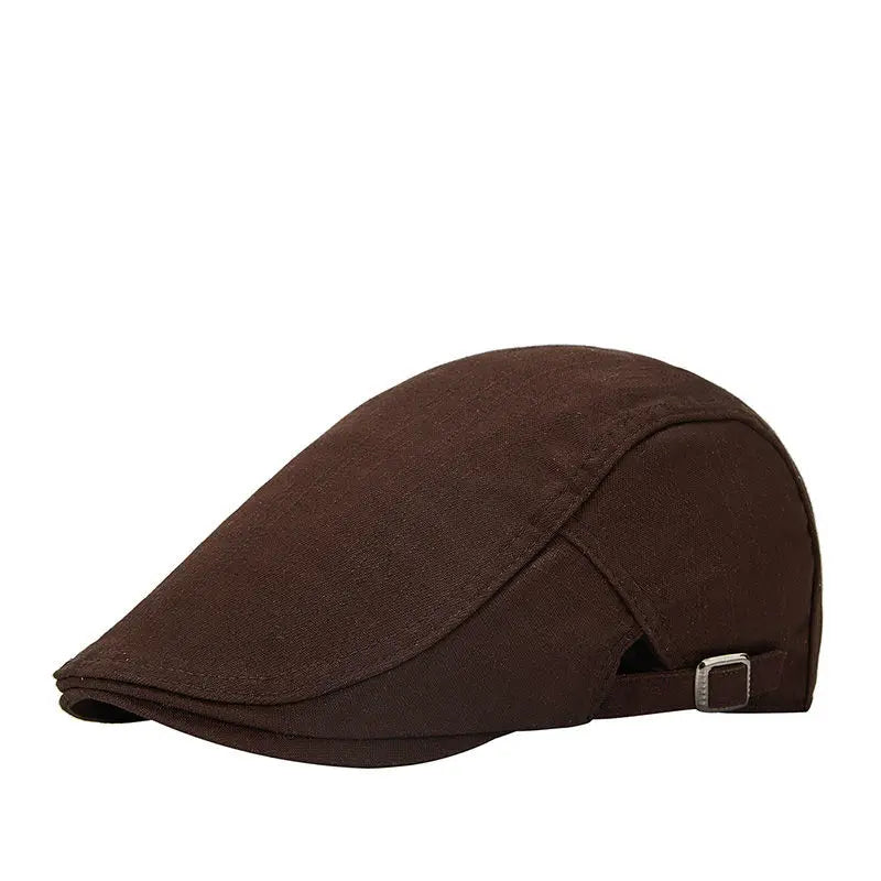 Men's British Ivy Cap Fashion Big Head Men