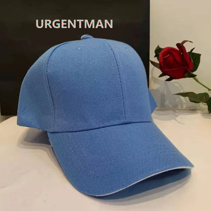 Unisex Cap Casual Acrylic Plain Baseball Cap For Women Men