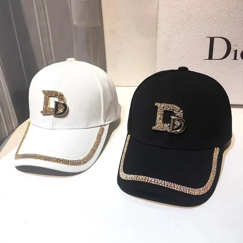 Rhinestone Hat Cotton K Kop Cap Hip Hop Cap Hats