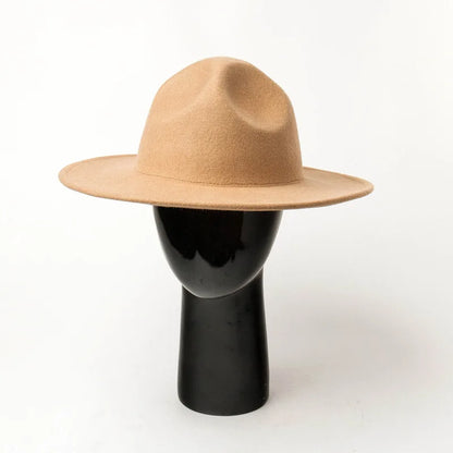 European Autumn And Winter New Woolen Woolen Top Hat