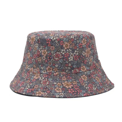 Bucket Hat Summer Panama Women Cotton