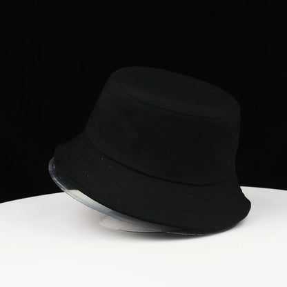 High Quality 100% Cotton Bucket Hat Women Summer Sun Caps Big Size Cap