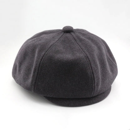 Brand Canvas Newsboy Caps Men High Quality Flat Caps