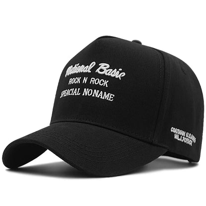 Man Big Size Causal Peaked Hats