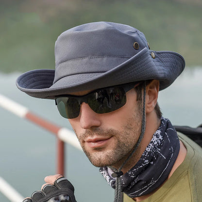 K31 Men's Hat Panama Bucket Hat Outdoor Sun Protection Hats For Men