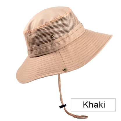K31 Men's Hat Panama Bucket Hat Outdoor Sun Protection Hats For Men