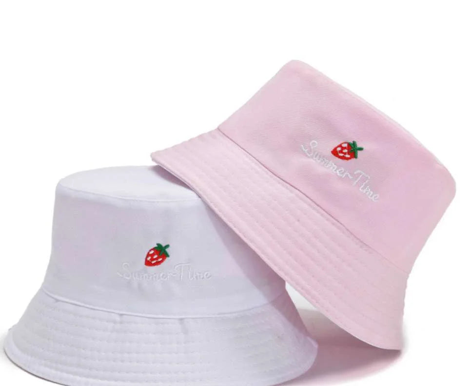 Double-Sided Yellow Duck Bucket Hats