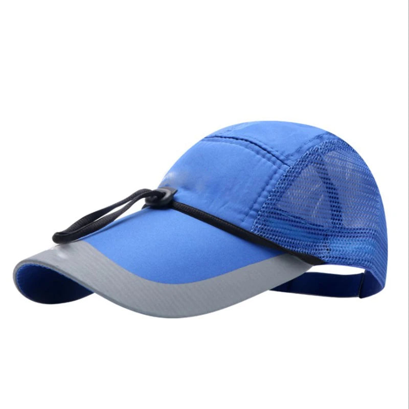 14cm Long Brim Quick Drying Breathable Baseball Cap Visors