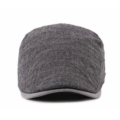 Men's Solid Berets Hat Golf Driving Sun Flat Disablement Fort Gatsby Hat