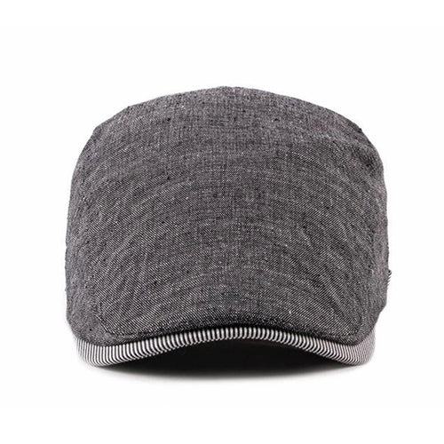 Men's Solid Berets Hat Golf Driving Sun Flat Disablement Fort Gatsby Hat