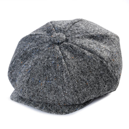 Kids Newsboy Caps Small Size Boy Woolen Tweed Flat Cap