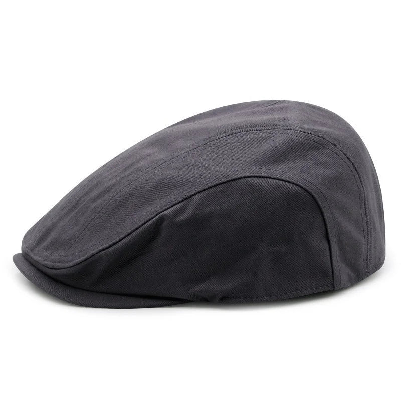 Spring And Summer Cotton Back Wear Ivy Hat For Lady Big Head Man