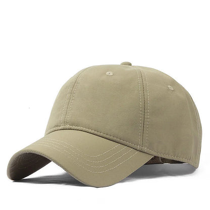 Cotton Wash Soft Top Plus Size Baseball Cap for Big Head Man Woman