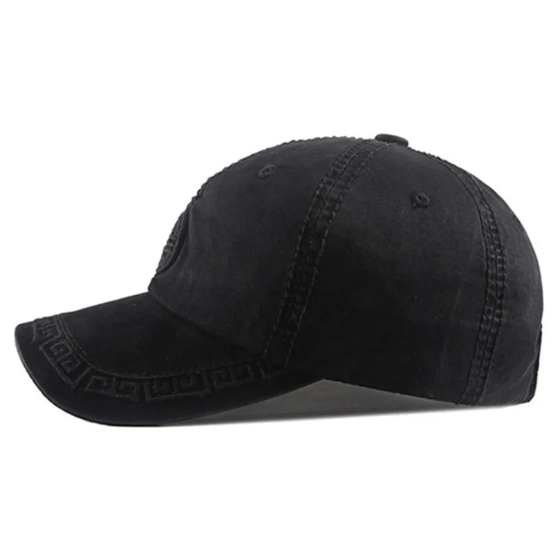 100% Cotton Baseball Caps For Men Women Snapback Cap