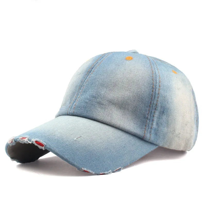 Versatile Vintage Peaked Baseball Cap Cross-Border Outdoor