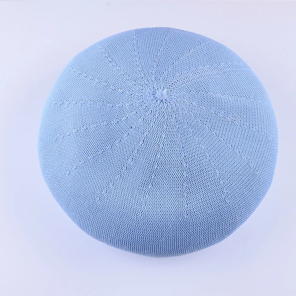 New Summer Solid Color Japan Style Beret Female