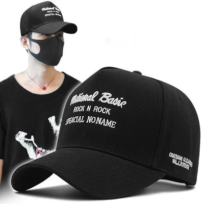 Man Big Size Causal Peaked Hats