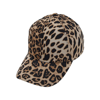 Leopard Zebra Pattern Adjustable Sun Protection Dad Hat