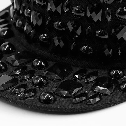 Men Visor Hot Dance Cool Women Flat Brim Cap
