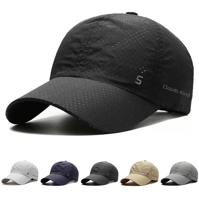Summer Quick-Dry 6-Panel Baseball Cap For Men & Women