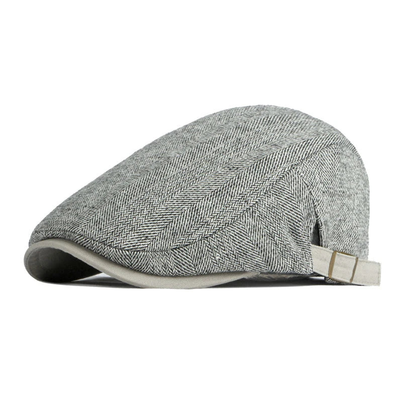 Retro Newsboy Cap Men Autumn Winter