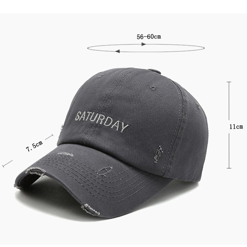 Baseball Cap For Men Cotton Summer Women Hats