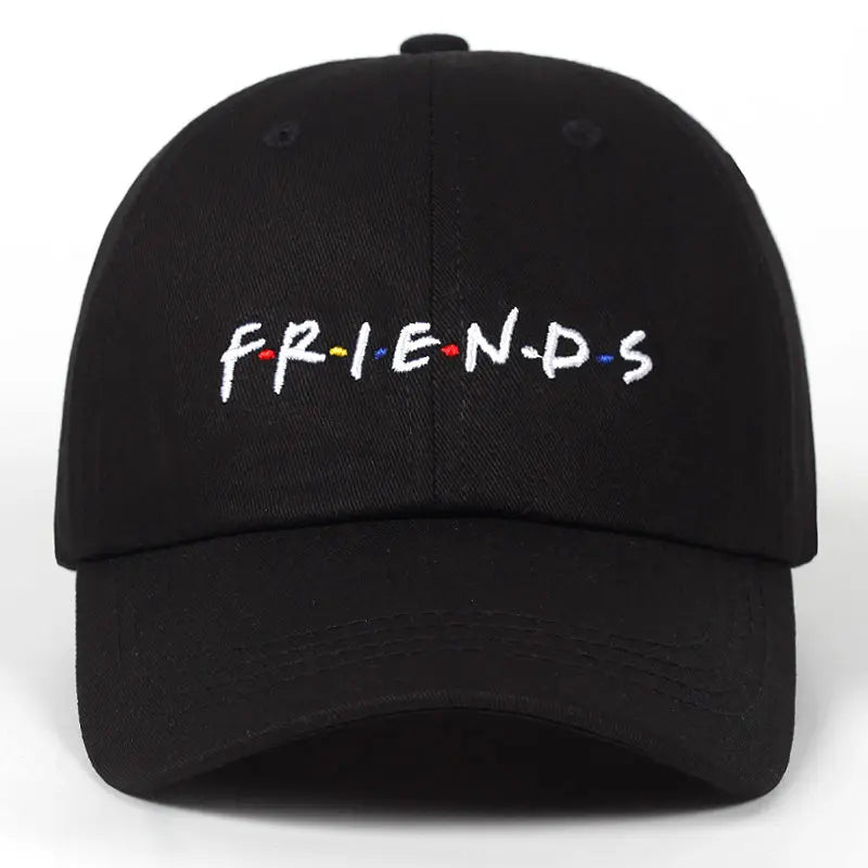 Women Men Fashion Spring Summer Dad Hat Friends Embroidery Baseball Cap Cotton