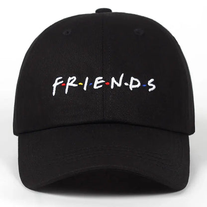 Women Men Fashion Spring Summer Dad Hat Friends Embroidery Baseball Cap Cotton