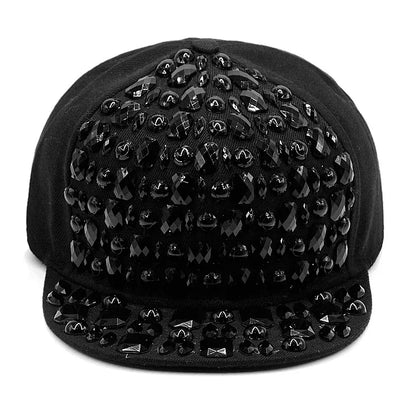 Men Visor Hot Dance Cool Women Flat Brim Cap