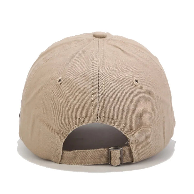 Vintage Red Pink Streetwear Baseball Cap For Men