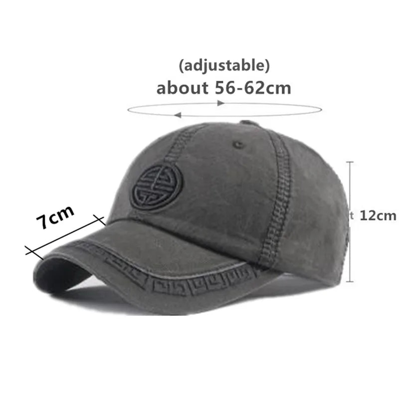 100% Cotton Baseball Caps For Men Women Snapback Cap