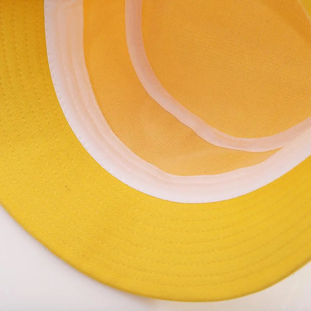 Fashion Letter 23 Print Bucket Hat Unisex Summer Beach Panama Hats