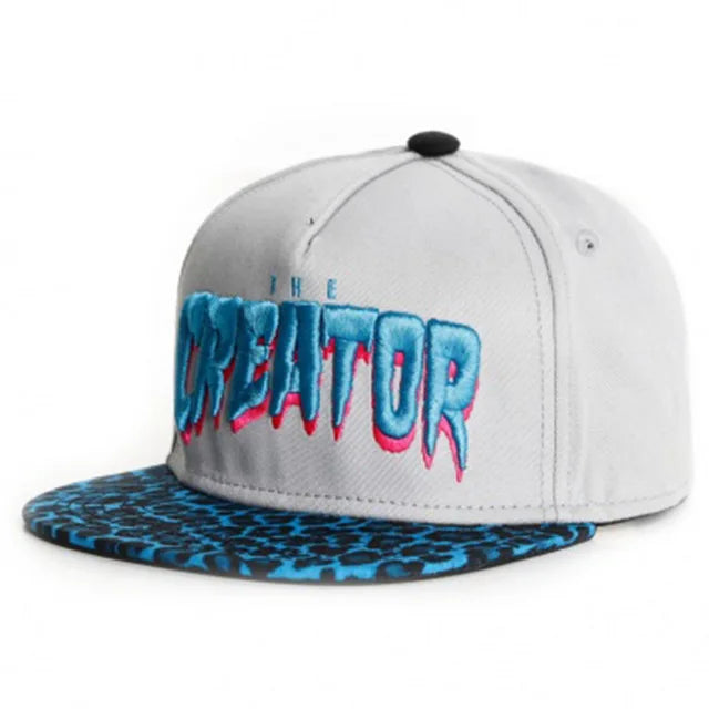 Adjustable Snapback Cap Denim Baseball Cap