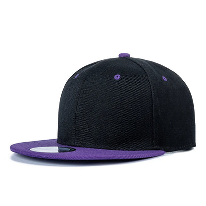 Cap Plain Snapback Hat Men Women
