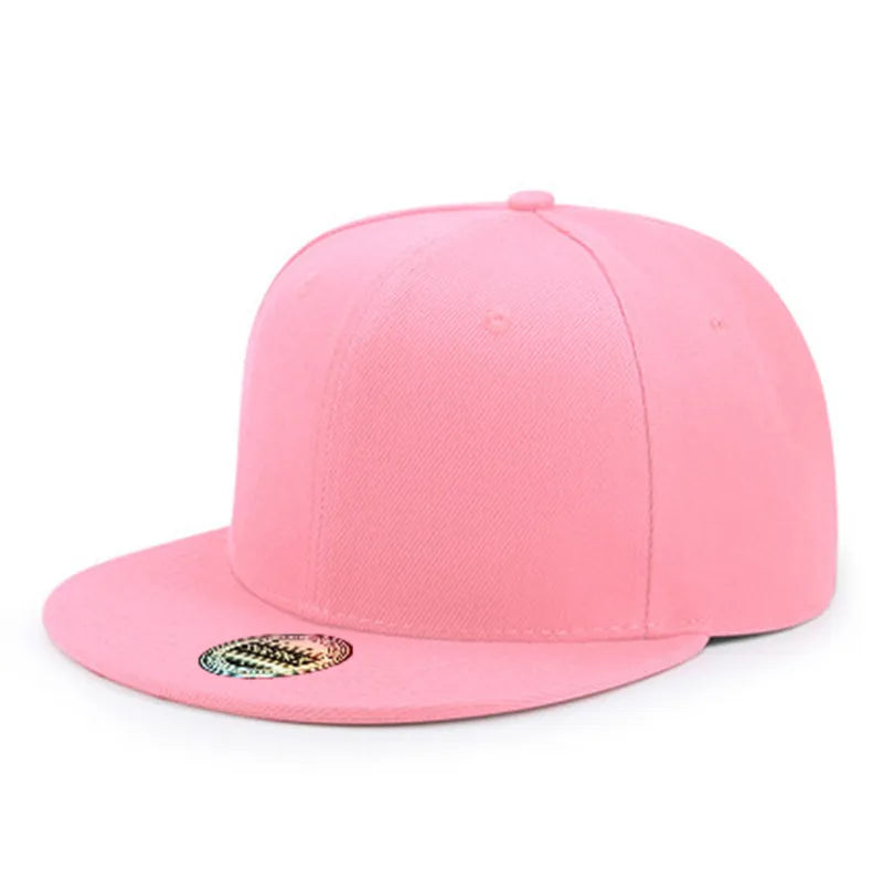 Cap Plain Snapback Hat Men Women